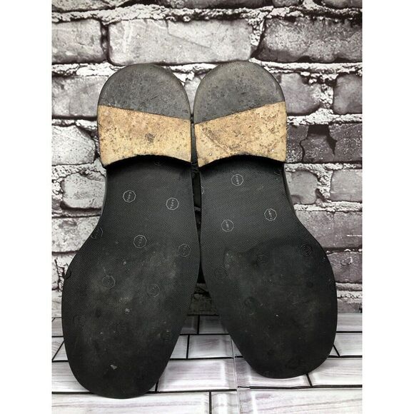 LAUDINO CACCIN Black Leather Cap Toe Oxfords Lace Dress Shoes Men Sz 9M US/42EU - Picture 6 of 16